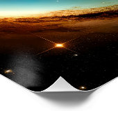 Onbekende gebeurtenis perfect poster (Hoek)