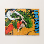 Onbekende groene  stripverhalen legpuzzel (Horizontaal)