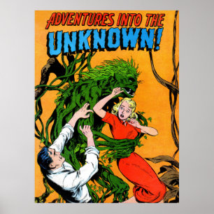 Onbekende groene  stripverhalen poster