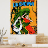 Onbekende groene stripverhalen poster (Keuken)