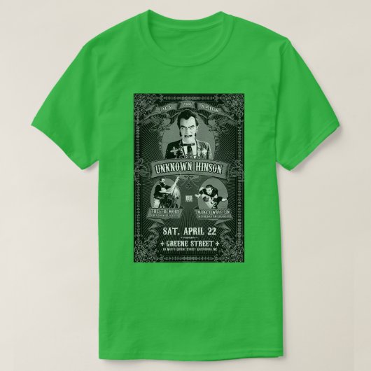 Onbekende Hinson T-shirt (Design voorkant)