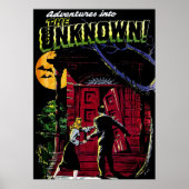 Onbekende  komieken van het Haunted House Poster (Voorkant)