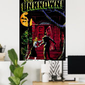 Onbekende  komieken van het Haunted House Poster (Thuiskantoor)