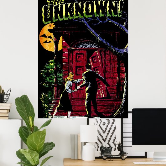 Onbekende  komieken van het Haunted House Poster (Thuiskantoor)