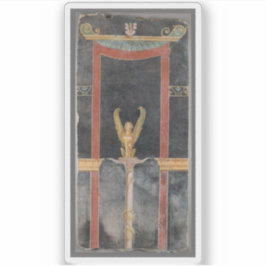 Onbekende maker - Sphinx op Black Ground Sticker