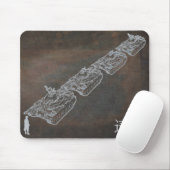 Onbekende Rebel DISOBEY Mousepad Muismat (Met muis)
