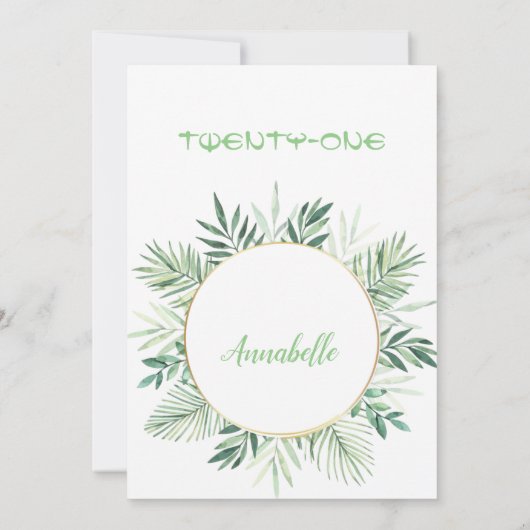 Onbekende uitnodiging voor bloederige verjaardag (Achterkant)