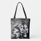 Onbekende verhalen tote bag (Achterkant)