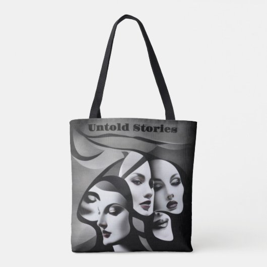 Onbekende verhalen tote bag (Achterkant)