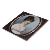 Onbekende vrouw tegeltje (Zijkant)