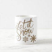 Onbekende witte sneeuw koffiemok (Center)