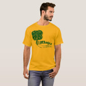 OnbekwaamTreeStreaded T-shirt (Voorkant volledig)