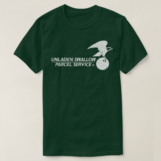 Onbeladen slikken pakketdienst t-shirt (Design voorkant)