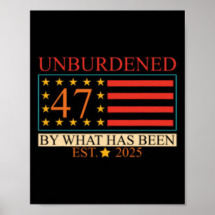 Onbelast 47 Door Wat Is Gevestigd 2025 Trump Neder Poster