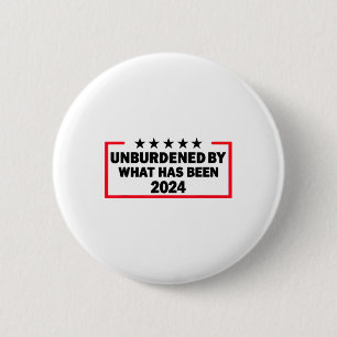 Onbelast door wat de overwinning van Trump 2024 is Ronde Button 5,7 Cm