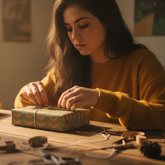 onbelast inpakpapier vel