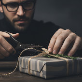 onbelast inpakpapier vel