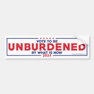Onbelaste Trump-bumpersticker Bumpersticker