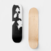 onbeleefd om te staan persoonlijk skateboard (Voorkant)