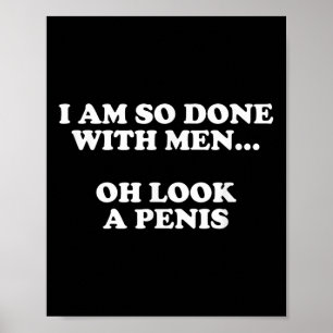 Onbeleefd voor vrouwen Ual Humor Funny Kinky Dirty Poster