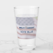 Onbeleefde arrogante vrouwen stemmen blauw 2024 ve glas (Voorkant)
