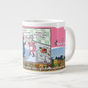 Onbeleefde Bedelaar Letterlijke Woordspeling Hum Grote Koffiekop