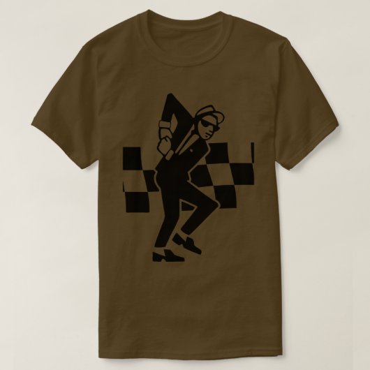 onbeleefde jongen ska t-shirt (Design voorkant)
