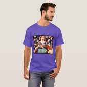 Onbeleefde Miranda Hart retro T-shirt (Voorkant volledig)