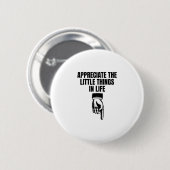 Onbeleefde vakantie Ongepaste vakantiewissel Grapp Ronde Button 5,7 Cm (Voorkant /achterkant)