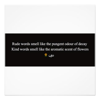 ONBELEEFDE WOORDEN FOTOPRINT FOTO AFDRUK