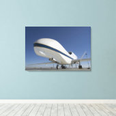 Onbemand vliegtuig 2 van Global Hawk Canvas Afdruk (Insitu (Houten vloer))