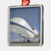 Onbemand vliegtuig 2 van Global Hawk Metalen Ornament (Links)