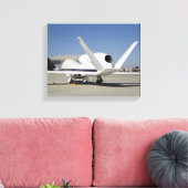 Onbemand vliegtuig van Global Hawk Canvas Afdruk (Insitu (Woonkamer))