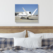 Onbemand vliegtuig van Global Hawk Canvas Afdruk (Insitu (Slaapkamer))