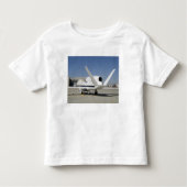 Onbemand vliegtuig van Global Hawk Kinder Shirts (Voorkant)