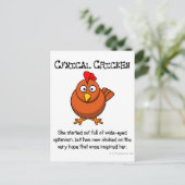 Onbenoemd en door hoop bekokstoofd briefkaart (Staand voorkant)