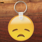 Onbenoemd Face Emoji Sleutelhanger (Voorkant)