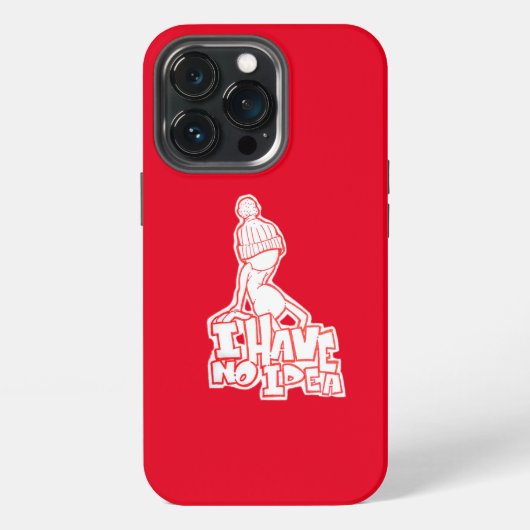 onbenullig teken iPhone hoesje (Achterkant)
