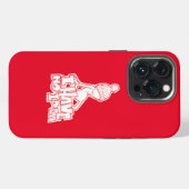 onbenullig teken iPhone hoesje (Achterkant horizontaal)