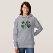 Onbepaald Lucky 4-leaf Clover Hoodie (Voorkant volledig)