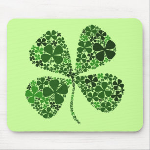 Onbepaald Lucky 4-leaf Clover Muismat