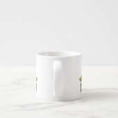 Onbepaald ontwerp espresso kop (Achterkant)