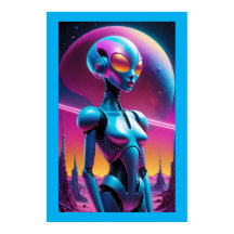Onbepaalde Retro Futurisme - Ken Gage Art