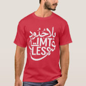 (Onbeperkt) Arabisch en Engels T-shirt (Voorkant)