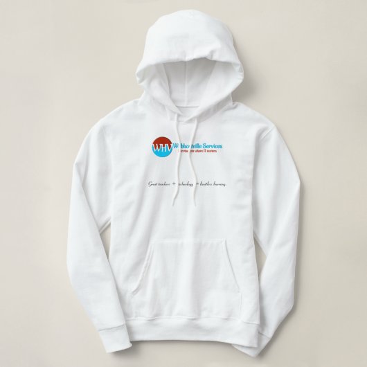 Onbeperkt leren-Hooded zweet shirt voor vrouwen (Design voorkant)