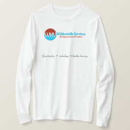 Onbeperkt leren: vrouwen met lange mouwen t-shirt