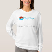 Onbeperkt leren: vrouwen met lange mouwen t-shirt (Voorkant)