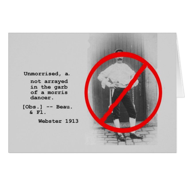 onberispelijke kaart (Voorkant Horizontaal)