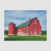 Onberispelijke, perfecte rode Afbeelding en Silo Tissuepapier (Voorkant)