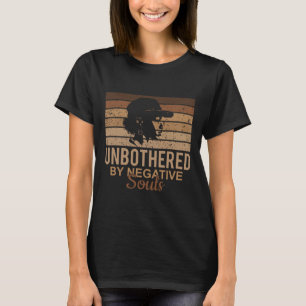 Onberoerd Door Negatieve Zielen Afro Afrikaanse Vr T-shirt